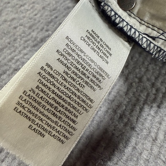 Polo Ralph Lauren Corduroy Pants Size 18x30 Navy Blue Straight Cotton Stretch‎ - Picture 4 of 11